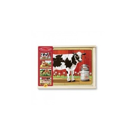 FARM ANIMALS PUZZLES IN A BOX